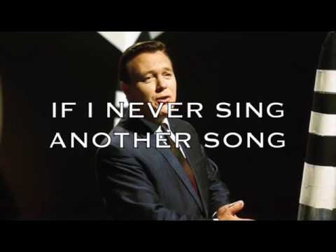 IF I NEVER SING ANOTHER SONG by Matt Monro (with lyrics)