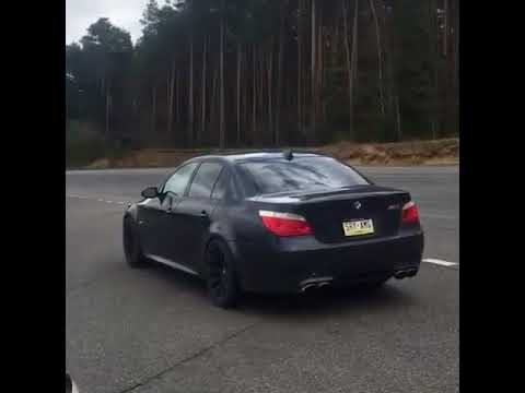 BMW M5 E60 Burnout