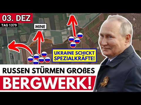 Russen stürmen große Mine, Ukraine trifft Öldepot in Dmitrijewka, keine Einigung in Moskau!