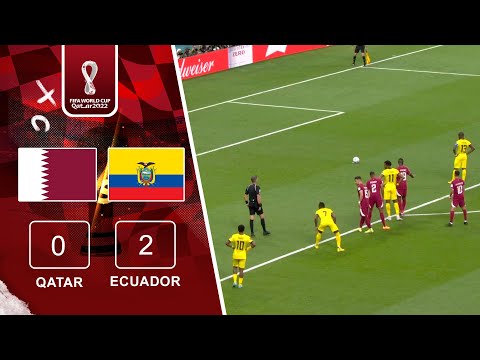 Qatar 0 - 2 Ecuador World Cup Highlights Group A First Match