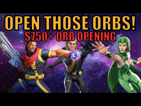 MASSIVE Orb Opening: Premium/Mega/Ultimus, AXMen/X-Factor CMON! Marvel Strike Force
