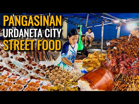 Philippines Street Food Tour in Urdaneta City | INSANE STREET FOOD IN PANGASINAN!