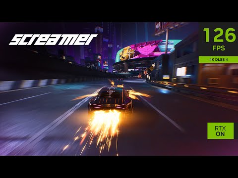 Screamer | 4K NVIDIA DLSS 4 Gameplay Reveal