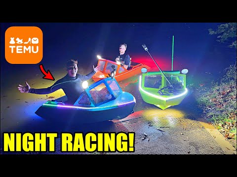 Temu Jet Boat Racing And Night Riding!!!