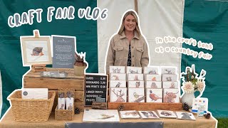 Craft Fair Vlog | Prepping, How it Went | Selling Art at a Country Fair