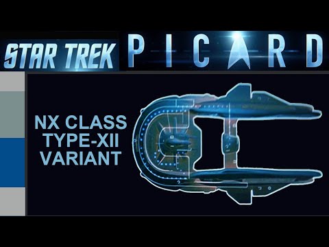STAR TREK PICARD STARSHIP ELEOS TYPE XII NX-CLASS