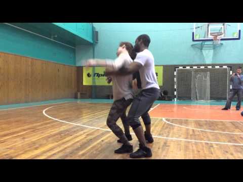 Will and Anikas, Zouk tricks, Minsk 2014