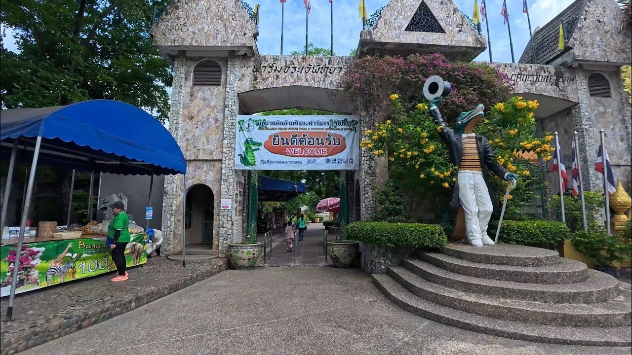 Join us on an enthralling virtual walking tour of the Million Years Stone Park & Crocodile Farm!