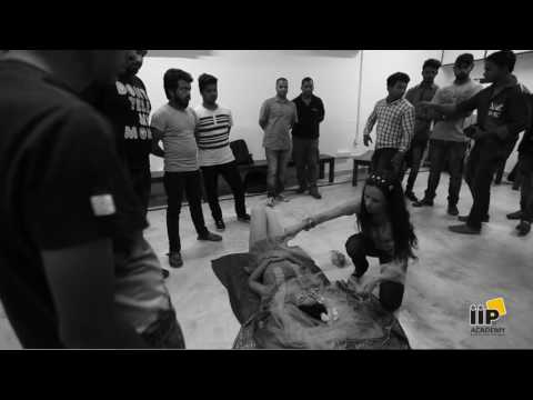 Workshop on Model Photography at IIP Academy by Jamari Lior from Germany