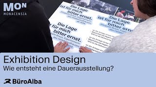 Exhibition Design in der Monacensia: Maria Theresia 23 – Eine Villa erzählt Geschichte