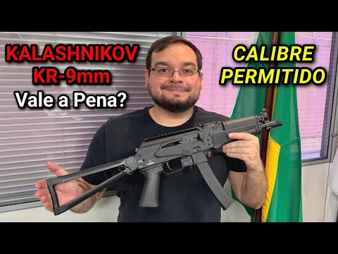 AK 9mm no Brasil! KALASHNIKOV KR-9, Teste, Análise e Opinião: Vale a Pena?