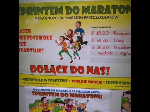 Sprintem do Maratonu Przedszkole nr 1 23.05.2019