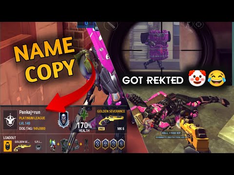 Copied My Name to Troll Me 🤡 😂 (94h2880) Modern Combat 5 | Pankaj MC5 