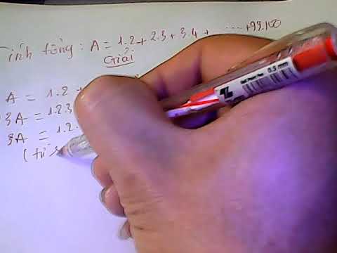 TÍNH TỔNG A= 1.2+2.3+3.4+4.5+......+99.100 VÀ B= 1^2+2^2+3^2+.....