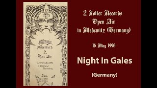 Night In Gales (Germany) live 1996 - 2. Folter Records Open Air in Medewitz (Germany)