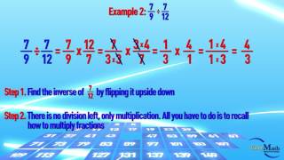 Dividing fraction video 1