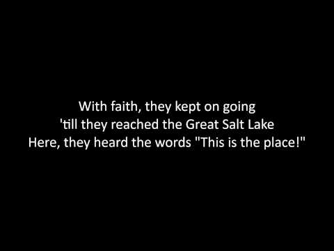 Utah, This is the Place Lyrics