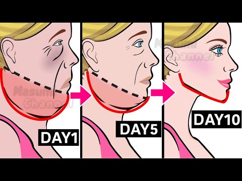 Get Rid Of DOUBLE CHIN & FACE FAT🔥 10 MIN Routine to Slim Down Your Face, Jawline