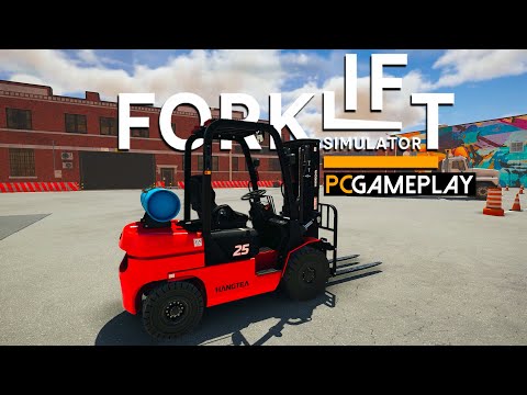 Forklift Simulator Gameplay (PC)