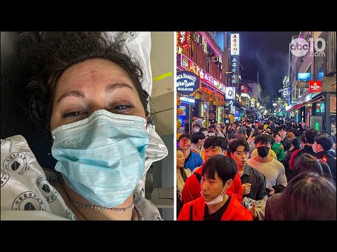 California woman describes surviving Seoul crowd crush killing more than 150