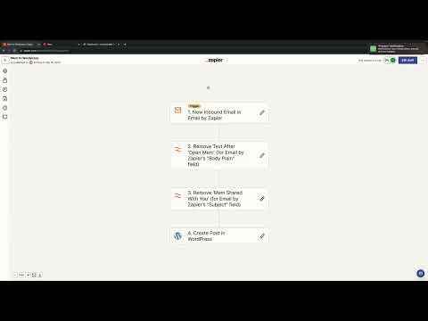 How to Use Zapier to Publish Content from Mem to Wordpress