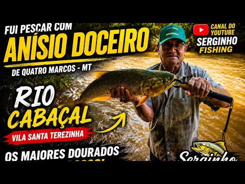Pescaria no Rio Cabaçal , Vila Santa Fé 4 Marcos - MT 