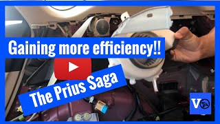 Cleaning The Prius Battery Fan | The Prius Saga!