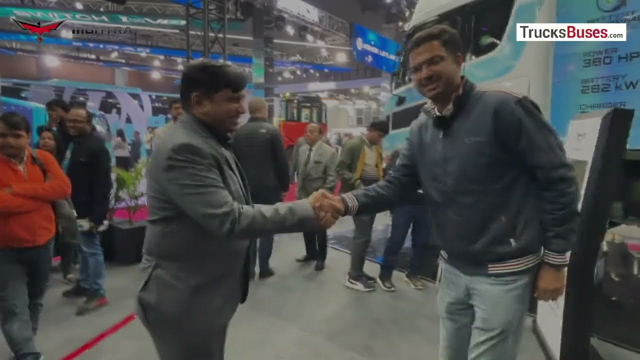 MD's Interviews with TrucksBuses.com at Bharat Mobility Auto Expo 2025