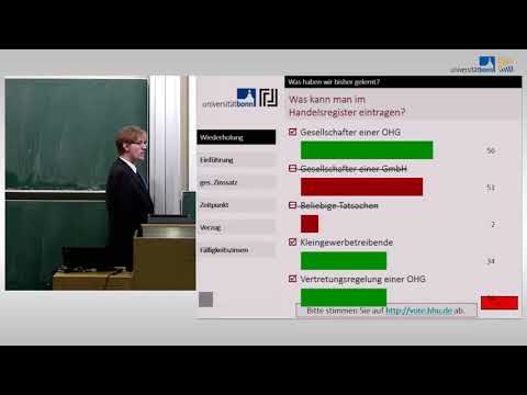 Handelsrecht 07 - Geld und Zinsen