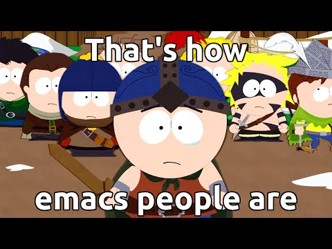 I made project just to use emacs, and now I will flex on it.