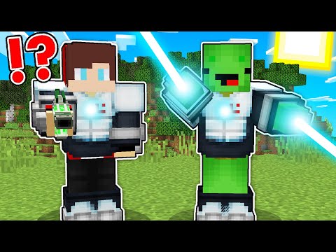 Everything is OVERPOWERED in Minecraft JJ and Mikey Cash and Nico Challenge - Best of Maizen
