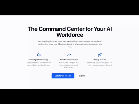 Project demo video