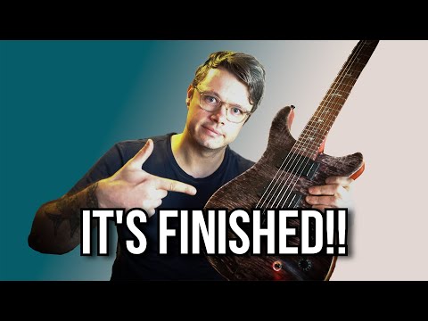 Building a PRS Style DIY Guitar Kit! Part 3