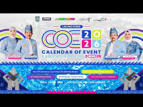 Launching Calendar Of Event Kabupaten Banjar 2026 | Duta Mall Banjarmasin