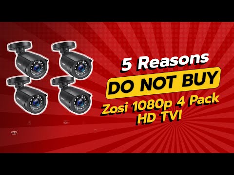 ZOSI 1080P Security Cameras | 5 Shocking Reasons NOT to Buy! 🚫🔍
