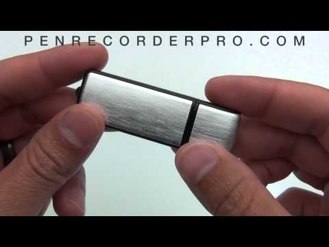USB Flash Drive Voice Recorder Digital Audio Mini Small *CD QUALITY* (AUDIO DEMO)