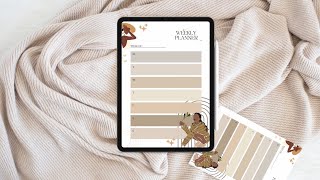 How I Make a Boho Style Weekly Planner Part 2| From Start to Finish