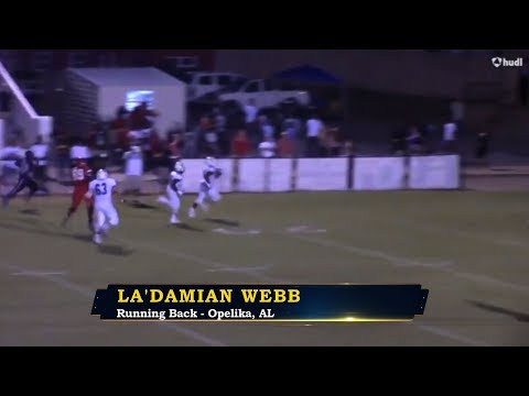 La&#039;damian Webb - Beauregard Running Back - Highlights