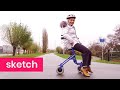 Stunt rollator | Vloggen met Hetty | Het Klokhuis