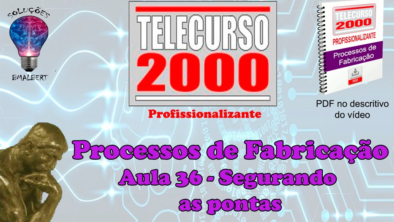 Telecurso 2000 - Processos de Fabricação - 36 Segurando as pontas