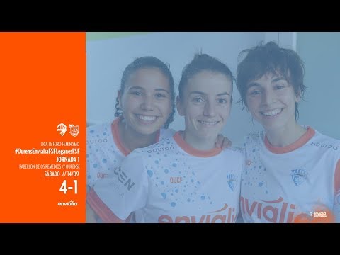 J.01 // LIGA 16 FORO FEMINISMO // OS REMEDIOS // 14/09 // OURENSE ENVIALIA FSF - LEGANÉS FSF (4-1)