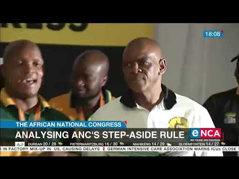 Analysing ANC's step aside rule