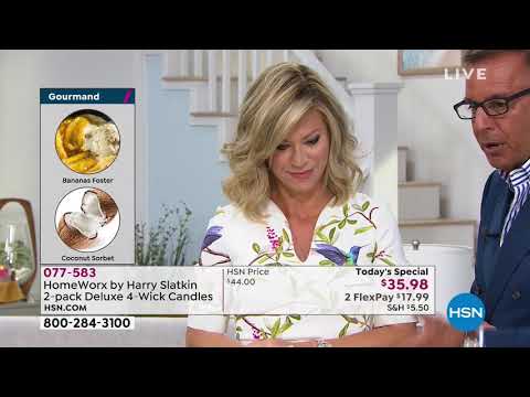 HSN | Harry Slatkin Homeworx Premiere 04.01.2019 - 12 AM