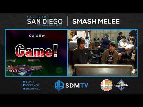 LSSD 154 - Kurv (Luigi) vs. Neeco (Puff) - SSBM Top 16 Winners Semis - Smash Melee