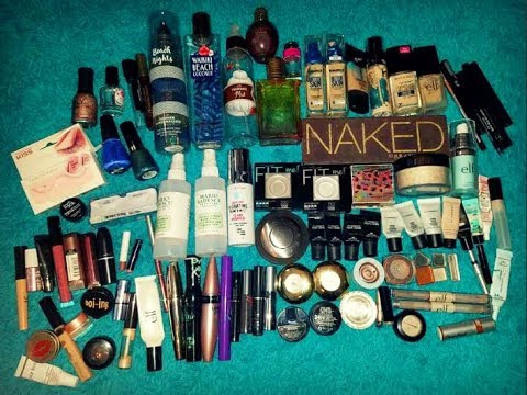 ONE YEAR OF MAKEUP EMPTIES! (2017) Video