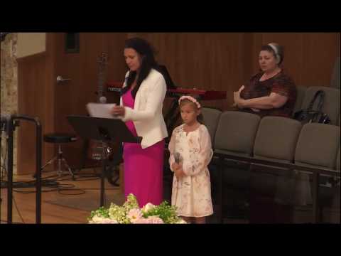 GRPC Поговори со мною, мама- Biserica Penticostală Golgota Portland Oregon 7-23-2017 am