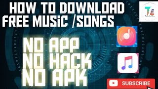 How To Download Mp3/Mp4 Music In Free | Add Music In Your Phone Storage In Free 😱 | Technical Era|