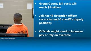 Overtime costs at Gregg County Jail could reach $1 million amid staffing shortages