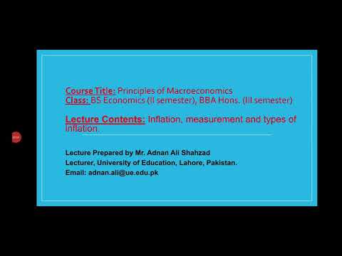 Lecture 15, Principles of Macroeconomics