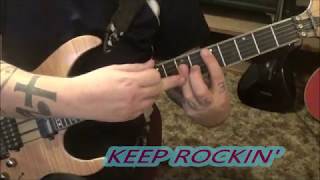 PRETTY MAIDS - PARTNERS IN CRIME - CVT Guitar Lesson by Mike Gross